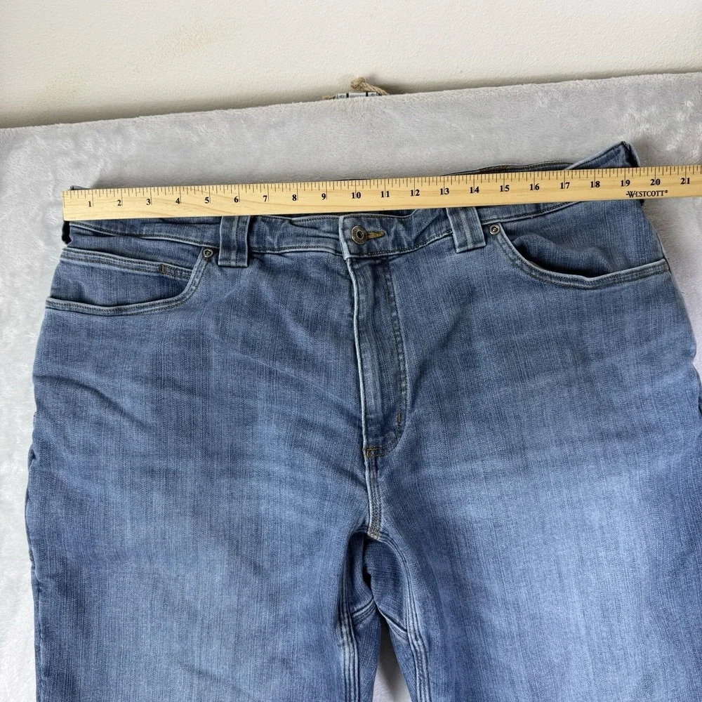 Duluth Trading Co Flannel Lined Jeans Men's‎ 40x30 Ballroom Double Flex Outdoor